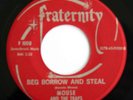 HEAR Mouse And The Traps 45 Beg Borrow Steal/Love FRATERNITY 1000 EX garage fuzz