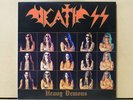 DEATH SS Heavy Demons Korea Only Diff Cover LP Insert Steve Sylvester Rosmary's