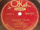 Frank Hutchison: Coney Isle / The West Virginia Rag 78 - OKeh 45083 - Hillbilly