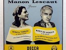 LXT 2995/7 TEBALDI, DEL MONACO - PUCCINI manon lescaut DECCA 3xLPs box EX++