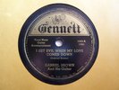 GABRIEL BROWN-I GET EVIL WHEN MY LOVE COMES DOWN/YOU AIN'T-GENNETT 5003-BLUES 78