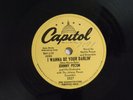 Johnny Pecon 78 I WANNA BE YOUR DARLIN' / LOLLAPALOOZA Capitol VG++