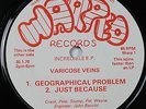VARICOSE VEINS Incredible EP 7” RARE VINYL UK original 1978 WARP1/2