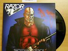 RAZOR - Shotgun Justice LP Black Neu New