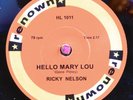 Ricky Nelson / Hello Mary Lou & Travelin` Man  (7-0515)