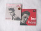 EDDIE COCHRAN – MEAN WHEN I’M MAD / HALLELUJAH – TWO EP’S - RE-ISSUE - MINT-7