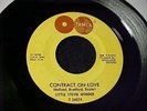 LITTLE STEVIE WONDER Contract On Love/Sunset RARE NORTHERN SWEET SOUL 45 Tamla