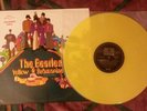 Beatles Yellow Submarine Yellow Vinyl lp. Import. Rare  NM / NM. Australia.