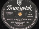 BILL HALEY   SHAKE RATTLE AND ROLL b/w ABC BOOGIE   78 RPM E EXCELLENT GRADE