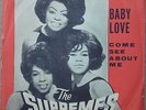 THE SUPREMES DIANA ROSS 1964 Baby Love Unique PS Edition 7” 45 Single BRAZIL