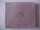 His Masters Voice Record Album With 10 Original Records 78 RPM { One Sided }