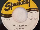 Roy Milton - Specialty 414 - 1951 - 45 RPM Record - Vinyl - MBH