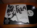 Fela Kuti & Egypt 80 JAZZ FUNK SOUL 4 LP SET Live in Detroit 1986 2012 USA ISSUE
