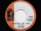 Dan Greer - Thanks To You / Masquerade (Soul 45)