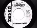 Norman Norm West - Miss Personality / Let Them Talk (Soul, 45)