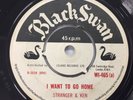 STRANGER COLE & KEN BOOTHE - I Want To Go Home - BLACK SWAN '64   Randy's Ska