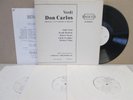 VOCE-23 Verdi- Don Carlos 5 Act in French 4-LP (JOHN MATHESON/Turp/Rouleau) RARE