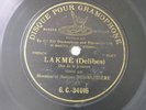 Charles & Jeanne Rousselière Duo Lakmé Gramophone G&T 34015