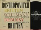 SXL 2298 ED1 Rostropovich, Britten & Debussy cello sonatas, Schumann, 5 Pieces