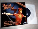 DAVID BOWIE - Live At Public Auditorium Cleveland 1972, CLEAR 7