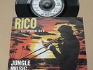 RICO & THE SPECIAL AKA - JUNGLE MUSIC RARE 1982 2 TONE SKA PICTURE SLEEVE 45