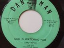 DICKY BURTON - God Is Watching You - DAN MAN '74  JA 7