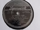 Fred Astaire - 78rpm single 10-inch – Brunswick #7982 A Foggy Day