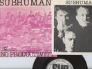 SUBHUMANS Firing Squad/No Productivity 45 1980 Canada Punk