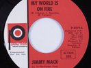 Northern Soul 45 JIMMY MACK My World Is On Fire PALMER NM promo HEAR