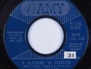 Northern Soul 45 HAL MILLER A Blessing In Disguise AMY VG+ HEAR