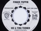 Northern Soul 45 IKE & TINA TURNER Finger Poppin WARNER BROS promo HEAR