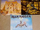 3 Vinyl-LP Iron Maiden , Powerslave, Piece of Mind, usw....