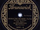Pre-War Jazz 78 THE SIX JUMPING JACKS Hooray For The Irish BRUNSWICK 3095