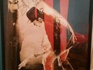 u2 -  signed rattle n hum poster  ..bono and edge  ..one off  COA