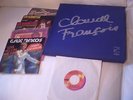 claude françois coffret souvenir 3 (33t+ 1) +  5 vinyls fleche( cloclo en it