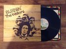 THE WAILERS BURNIN' A1 B1 LP VINYL ALBUM BOB MARLEY 1st PRESS RARE REGGAE