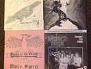 NWOBHM: (4 Singles) Metal Mirror, Winters Reign, White Spirit, Quartz.