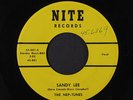 NEP-TUNES: Sandy Lee / Weary Love 45 (#ol) rare Vocal Groups