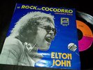 Elton John - Crocodile / eldeberry - 1972 Mexico Picture Sleeve PS 7