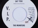 Northern Soul 45 MONITORS Say You VIP promo HEAR