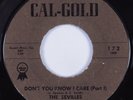 Northern Soul 45 SEVILLES Don't You Know I Care CAL-GOLD HEAR