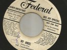DOOWOP R&B -CALIFORNIANS -  MY ANGEL  -HEAR BOTH -1954 BIO PROMO FEDERAL