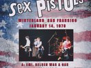 SEX PISTOLS SINGLE WINTERLAND 1978 EMI PS LIMITED 3/5 UNPLAYED PUNK ROCK