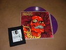 SEPTIC DEATH 2xlp Crossed Out Twice Purple vinyl poster sleeve +patch pushead