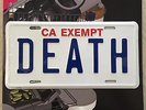 Death Grips 'Government Plates' ORIGINAL RSD 2014 WITH PLATE NM Ex-Military RARE