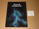 Black Sabbath 1975 (Winter) UK Tour Programme + Ticket