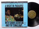 SONNY JOHNSON & SUNGLOWS a Night in Paradise LP calypso 1962 Bahamas  #450