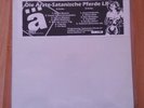 Original Die Ärzte - Satanische Pferde LP Testpressung , Rarität