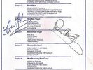 PAUL McCARTNEY SIGNED MUSIC AWARDS PROGRAMME 1977 BEATLES ELTON JOHN CAIAZZO LOA