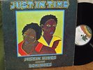 JUSTIN HINES & DOMINOES Just In Time vg vinyl LP album Mango